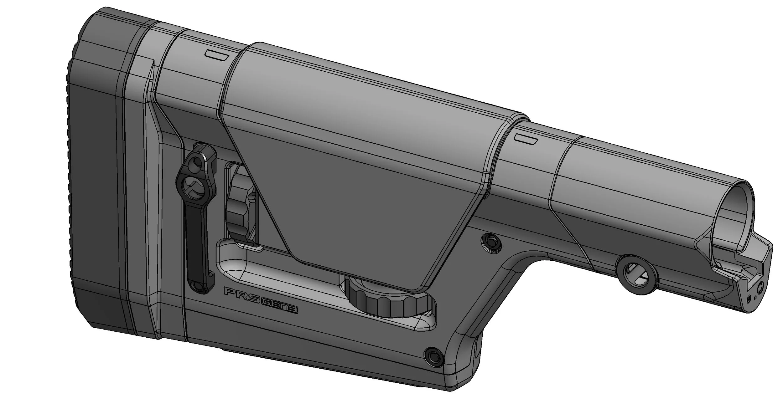 Magpul PRS GEN 3 - Precision Rifle Stock — Barfoot design
